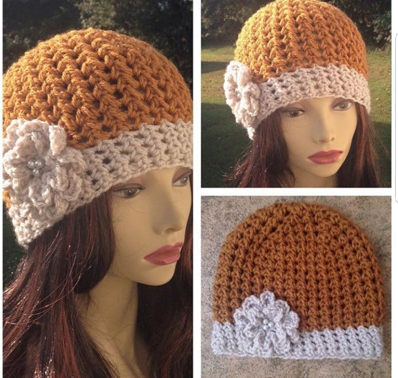 CROCHET PATTERN / Knit Look Beanie / Crochet Beanie Hat / Etsy