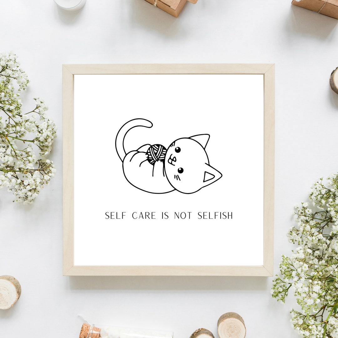 Wall Art, Printable Quote, Life, Motivation Self Care - Etsy