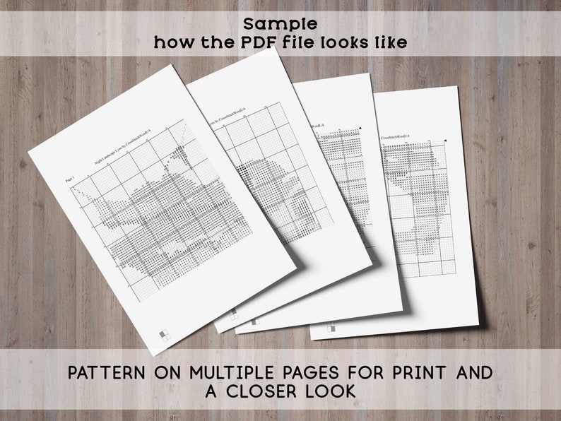 May include: A sample of a PDF file showing a pattern on multiple pages. The pattern is a grid of black and white squares. The text "Page 1" is visible in the top left corner of the first page.