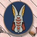 Bunny Rabbit Cross Stitch Pattern. Trival Ethnic Cross Stitch. Boho ...