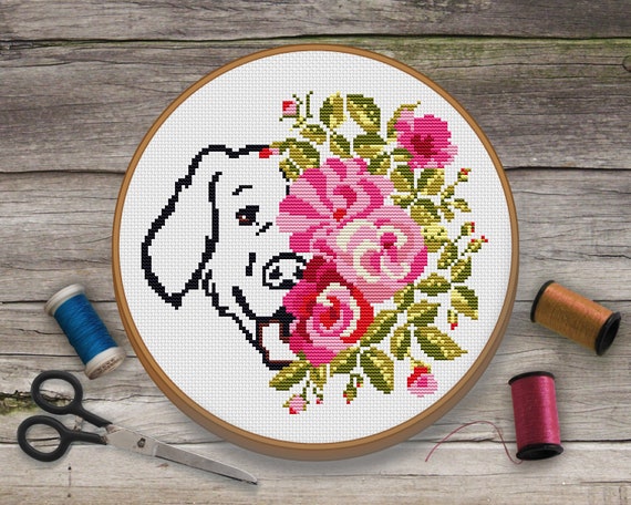 PDF Counted Cross Stitch Dogs / Cross Stitch Pattern 