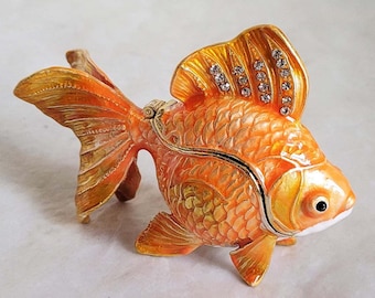 ミニチュアオランダ金魚：手作り粘土人形、1/6スケール（4個） - Etsy 日本