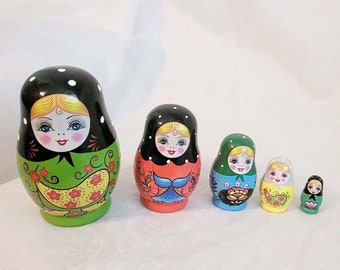ヴィンテージ磁器製ロシア人形、19インチ民族ロシア人形、コレクター