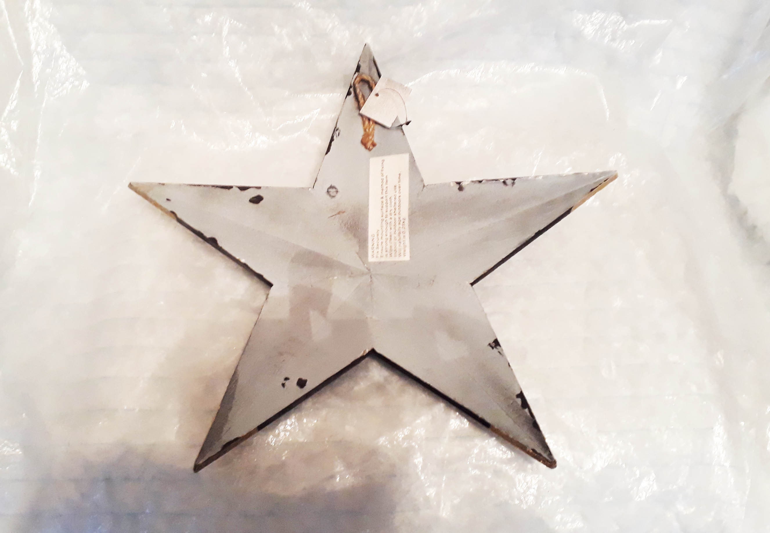 Black Wooden Star Wall Art Hand Painted With Textured Gold | Etsy