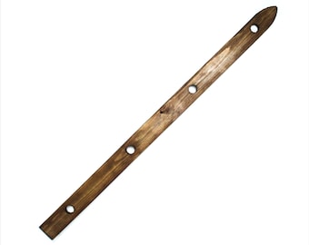 Rustic Wooden Shot Board Ski