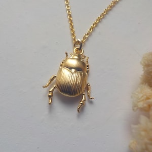 Skarabäus Halskette, halskette mit skarabäus anhanher, Skarabäus kette,Gold Halskette, Skarabäus Halskette, Ägyptischer Schmuck