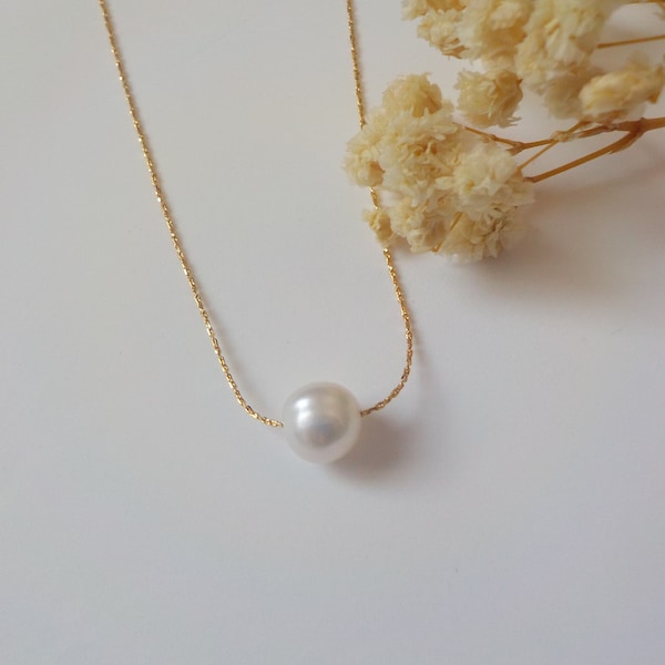 collier perles, collier fresh pearl,  collier minimaliste, collier mariée, collier mariage, collier demoiselles d'honneur