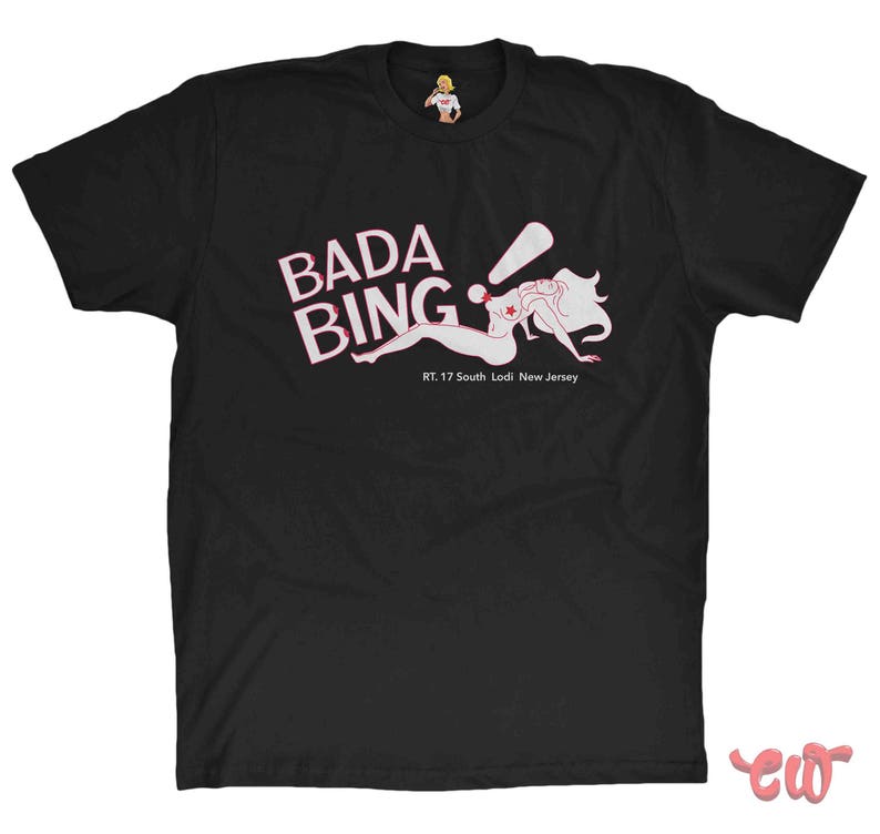 Bada Bing strip club maglione i sopranos ispirato Unisex adulto /& Bambini Maglione Top