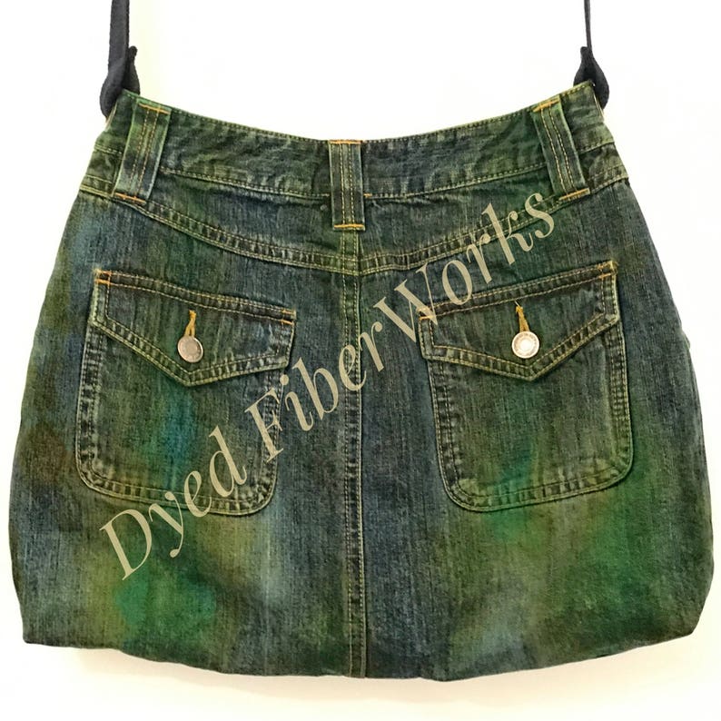 green fiber jeans