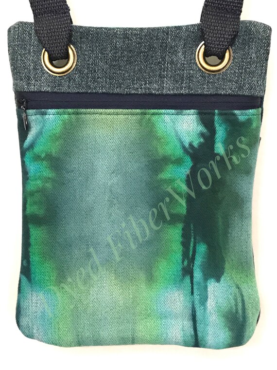 tie dye sling bag