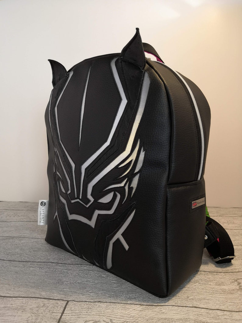 BLACK PANTHER Themed Backpack a Great Back to School Bag or Etsy UK