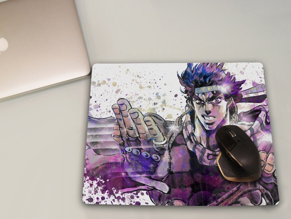Joestar Jojo's Bizarre Adventure Anime Mouse Pad Anime Etsy