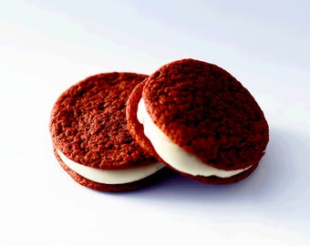 Red Velvet Sandwich Cookies