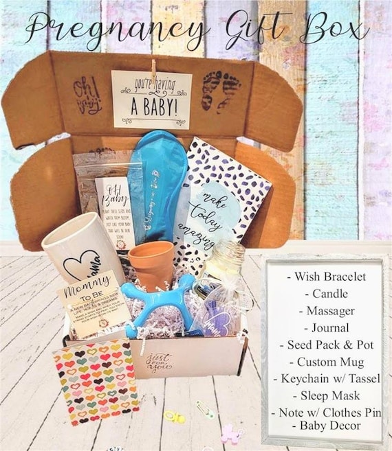 Pregnancy Gift Box Bump Box Expectant Mother Gift New Mother First Time  Mother First Trimester Gift Care Package 