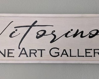 Family Name | Kids | Fine Art Gallery Sign