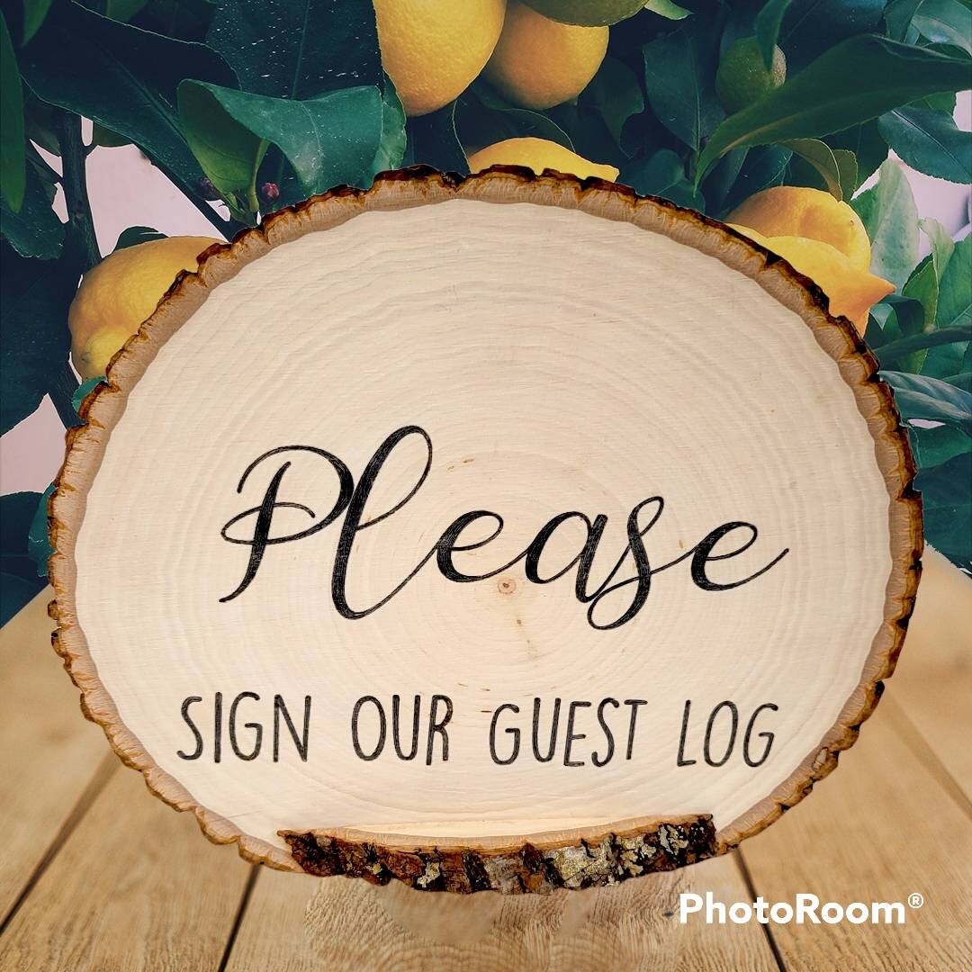 Guest Please Sign In Please Sign Our Guest Log | Guest Log | Centerpiece | Wedding ...