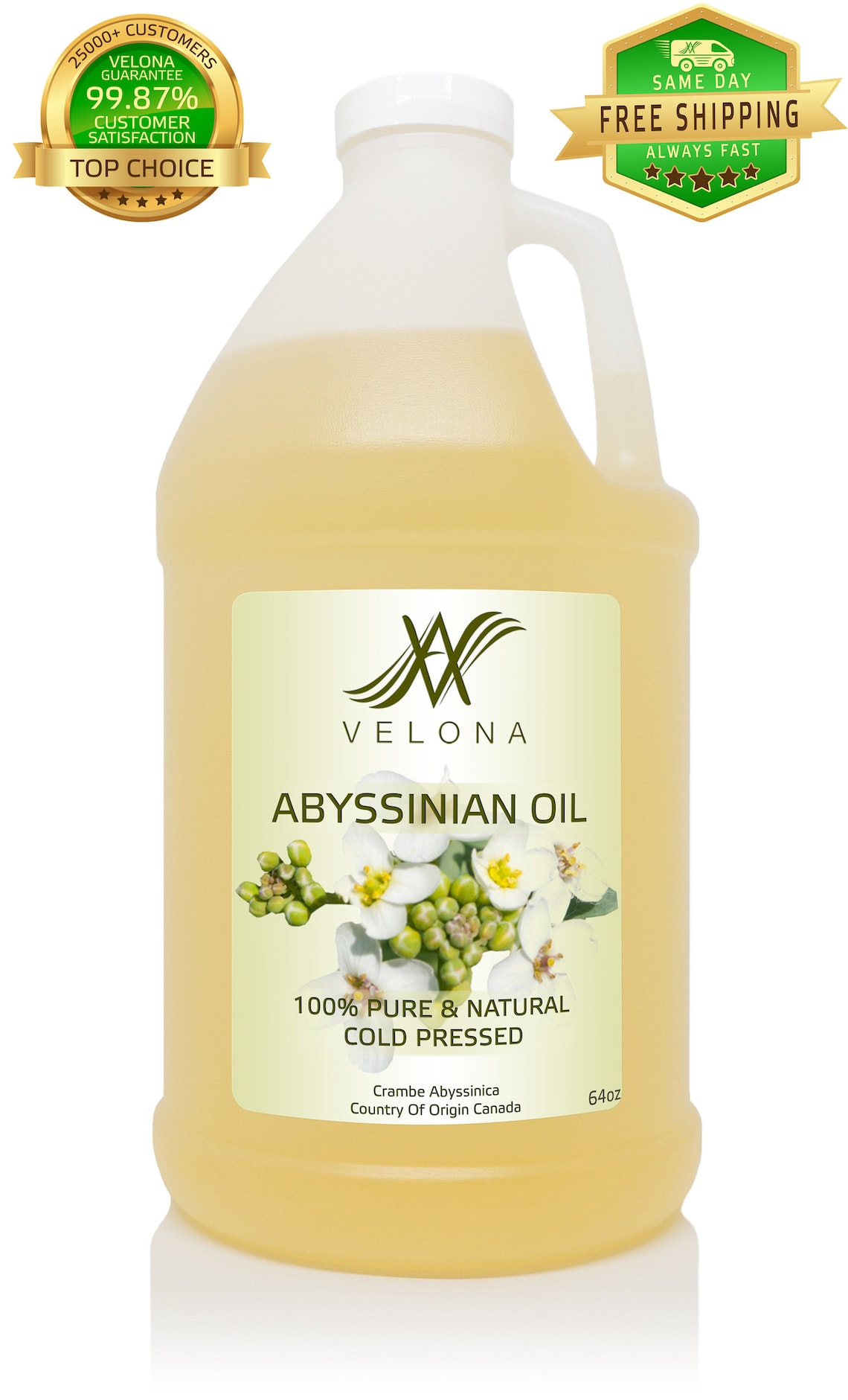 Abyssinian Oil by Velona 2 oz 7 lb 100 Pure and Natural Etsy