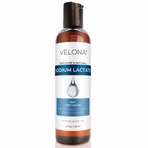 velona Sodium Lactate 60% - 4 Fl Oz USP Grade Natural Preservative For Soap Making & Lotions Harder Bar of Soap pH Regulator