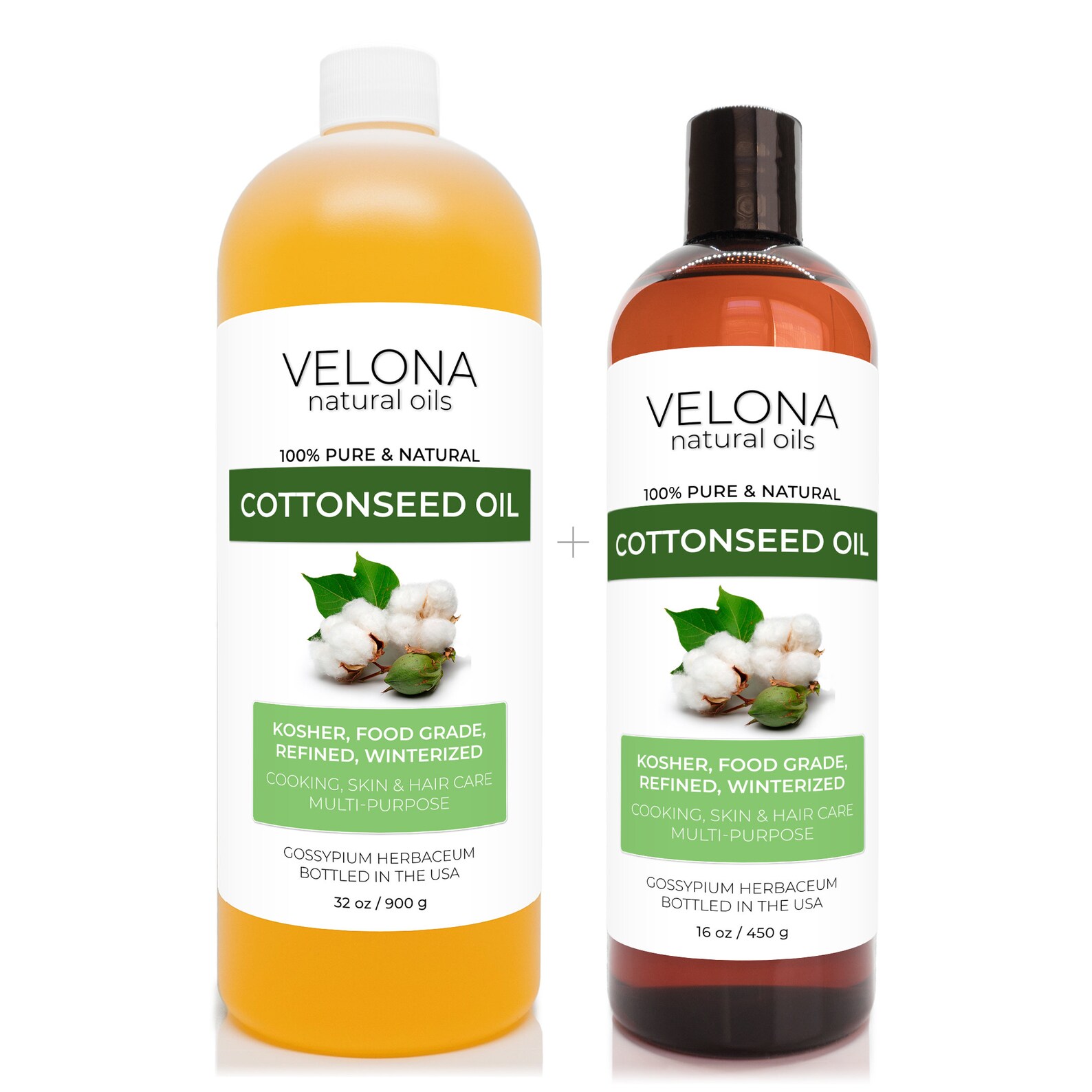 Cottonseed Oil by Velona 2 oz 7 lb 100 Pure and Natural Etsy