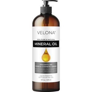 Velona Food Grade Mineral Oil 350 USP Grade 2 Fl Oz - 1 Gallon | for Cutting Boards, Countertops and Butcher Blocks Stainless Steel Knife