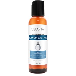 velona Sodium Lactate 60% - 2 Fl Oz USP Grade Natural Preservative For Soap Making & Lotions Harder Bar of Soap pH Regulator
