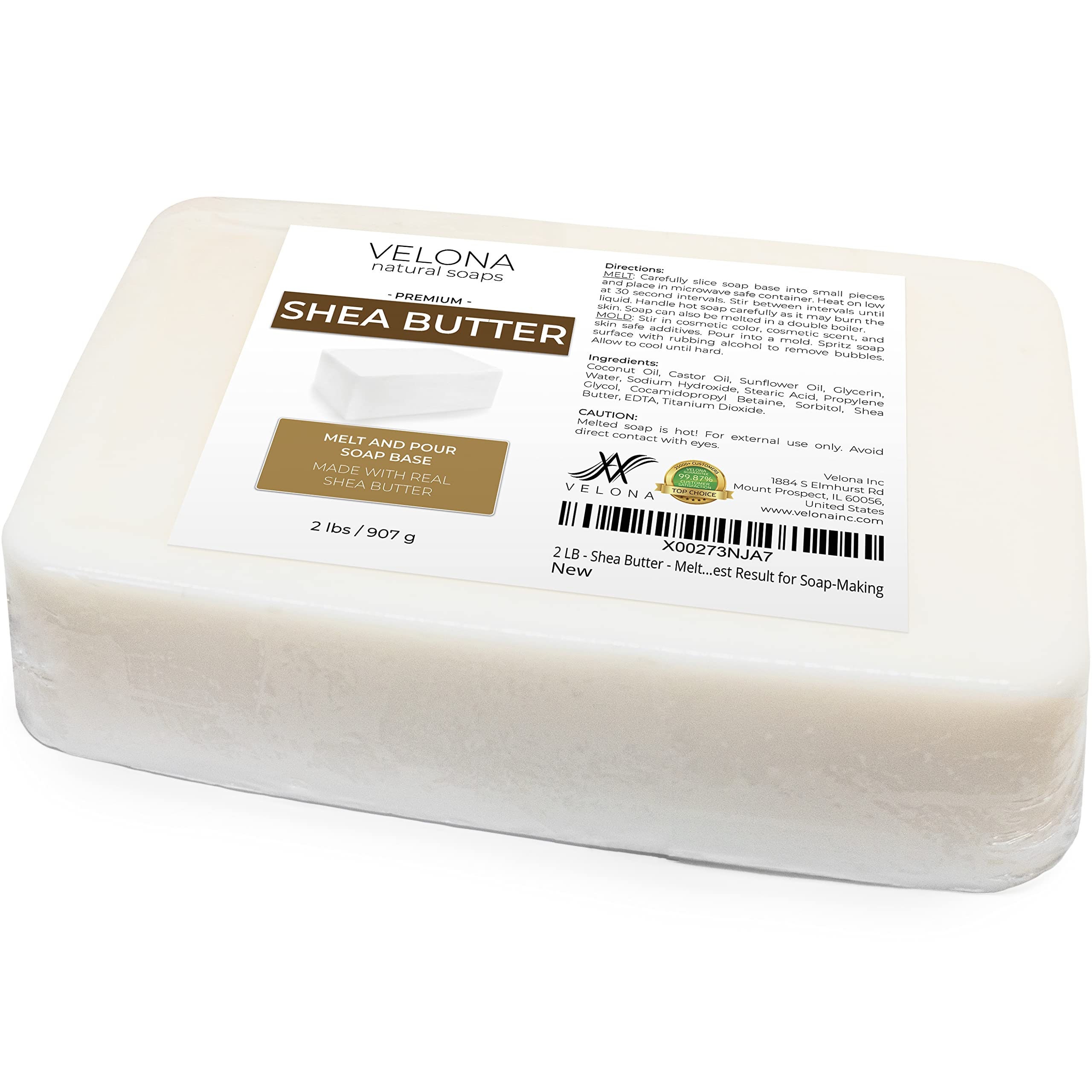  velona 5 LB - Ultra Clear Glycerin Soap Base SLS/SLES