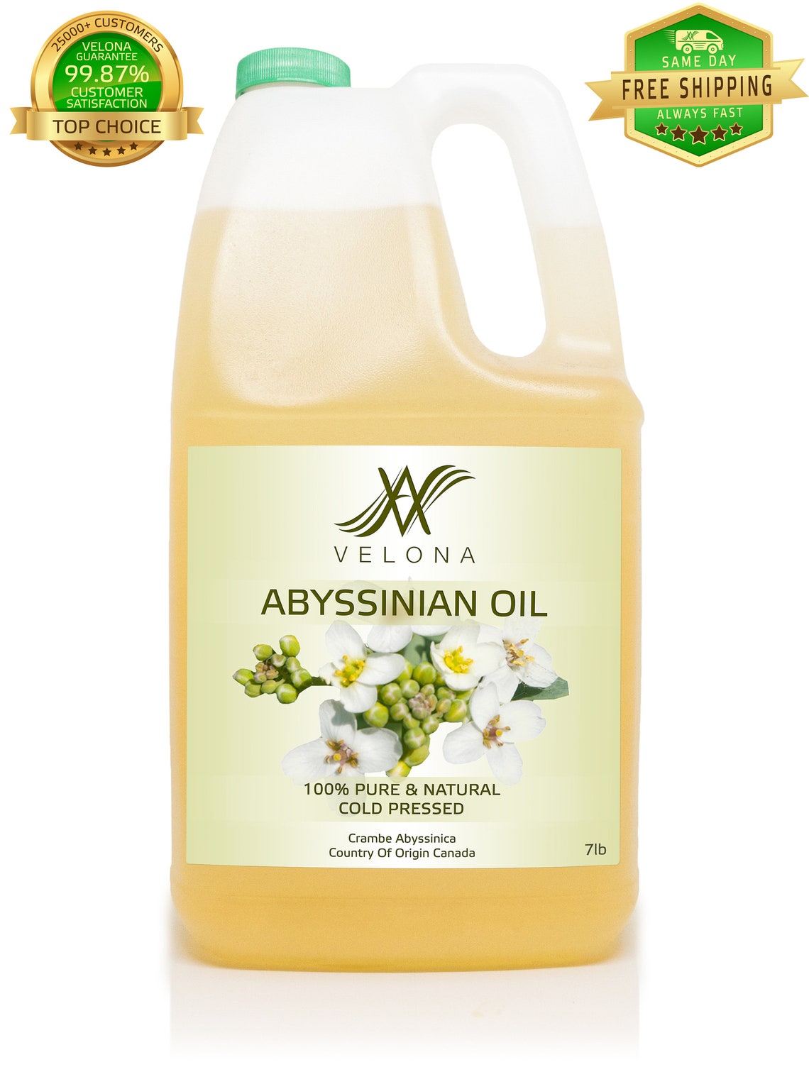 Abyssinian Oil by Velona 2 oz 7 lb 100 Pure and Natural Etsy
