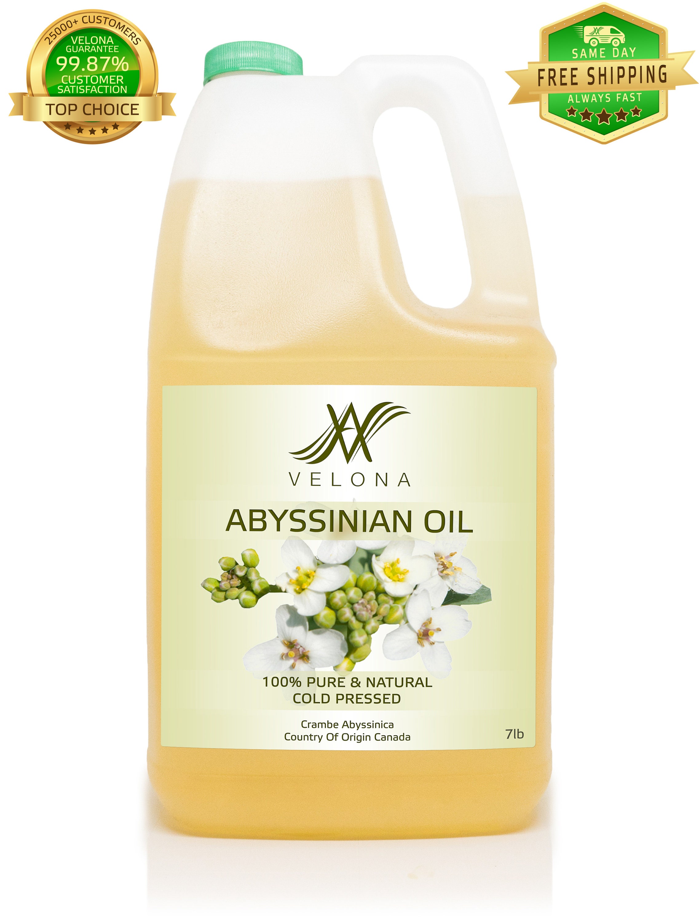 Abyssinian Oil by Velona 2 oz 7 lb 100 Pure and Natural Etsy