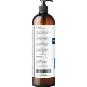 Lactato de sodio al 60 % - 237 ml (8 onzas líquidas) | Conservante natural de grado USP | Para jabones y lociones | Jabón en barra más duro, regulador de pH, sustituto de glicerina imagen 3