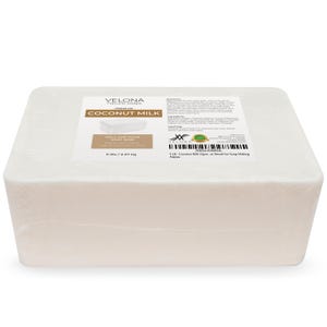 velona 5 LB - Coconut Milk Glycerin Soap Base SLS/SLES Free | Melt and Pour | Natural Bar for The Best Result for Soap Making 画像 5