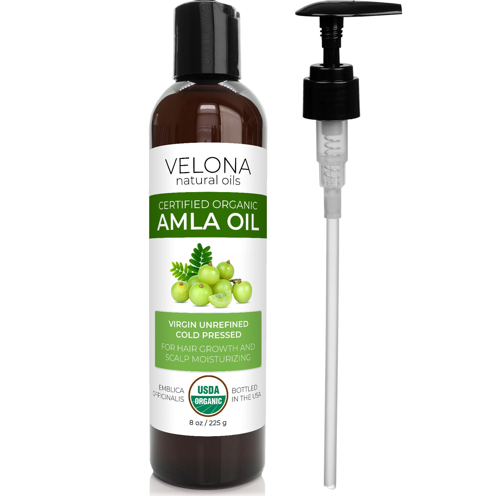 Velona Amla Oil USDA Certified Organic  2 oz - 7 lb | 100% Pure Carri…