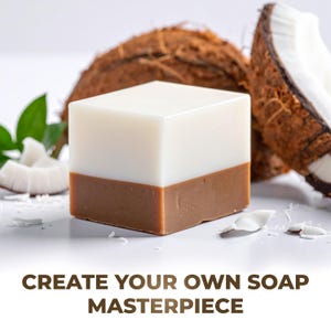 velona 5 LB - Coconut Milk Glycerin Soap Base SLS/SLES Free | Melt and Pour | Natural Bar for The Best Result for Soap Making 画像 3