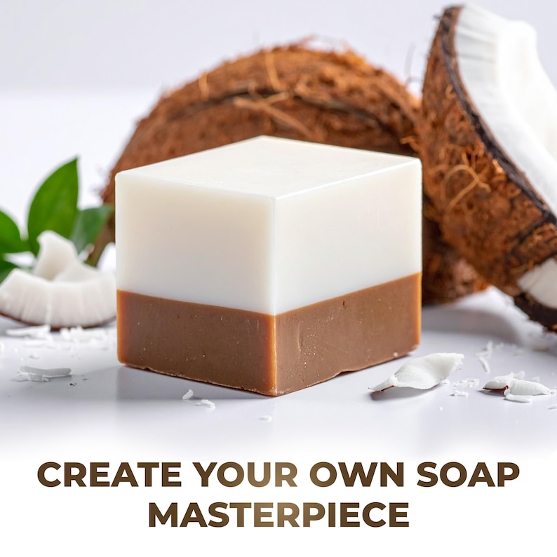 velona 5 LB - Coconut Milk Glycerin Soap Base SLS/SLES Free | Melt and Pour | Natural Bar for The Best Result for Soap Making 画像 3