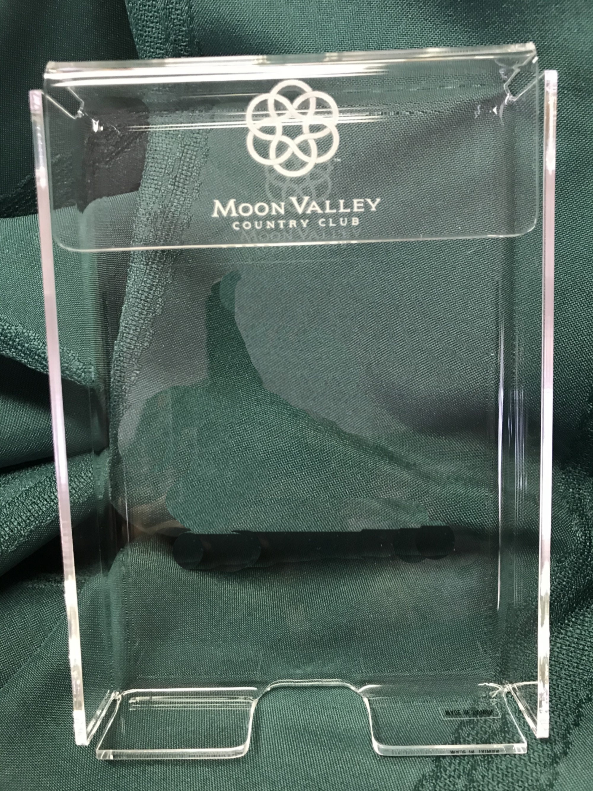 4X6 Acrylic Notepad Holder 6pack W/O Paper Etsy