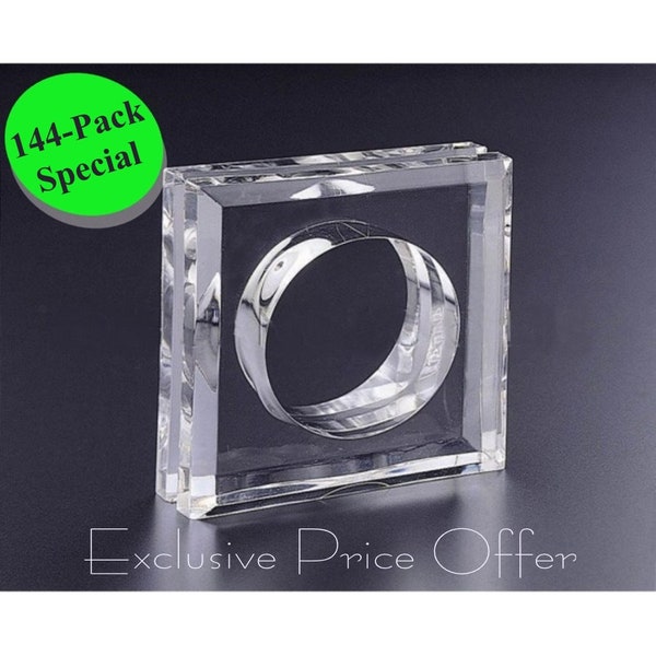 Crystal Napkin Rings Etsy
