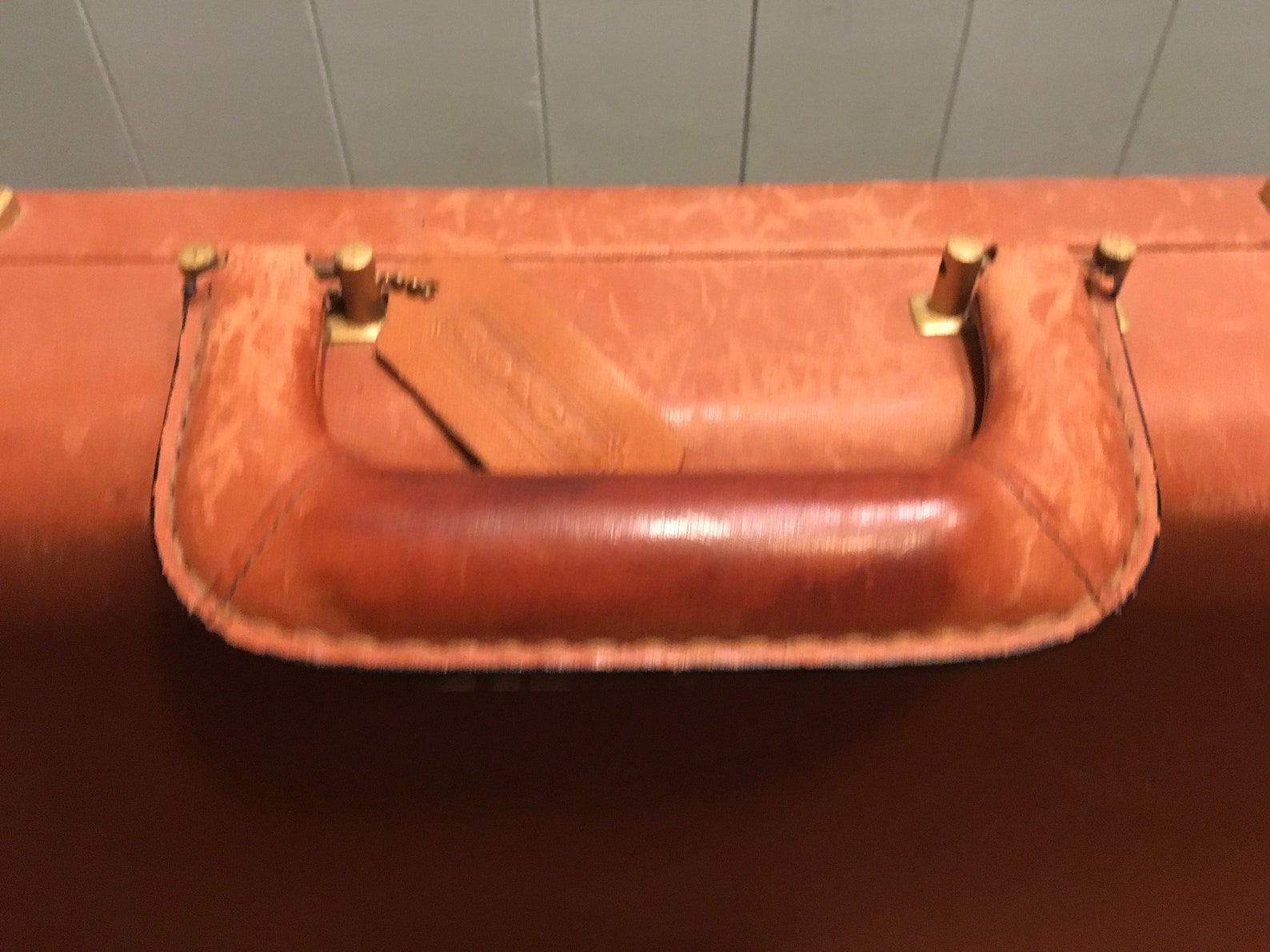 Brown Leather Men's COACH Briefcase Hardcase Etsy