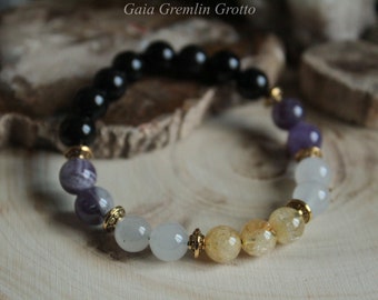 Non-Binary Pride - Crystal Bracelet