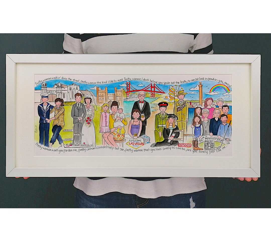 parents-60th-wedding-anniversary-custom-illustrated-storyboard-our