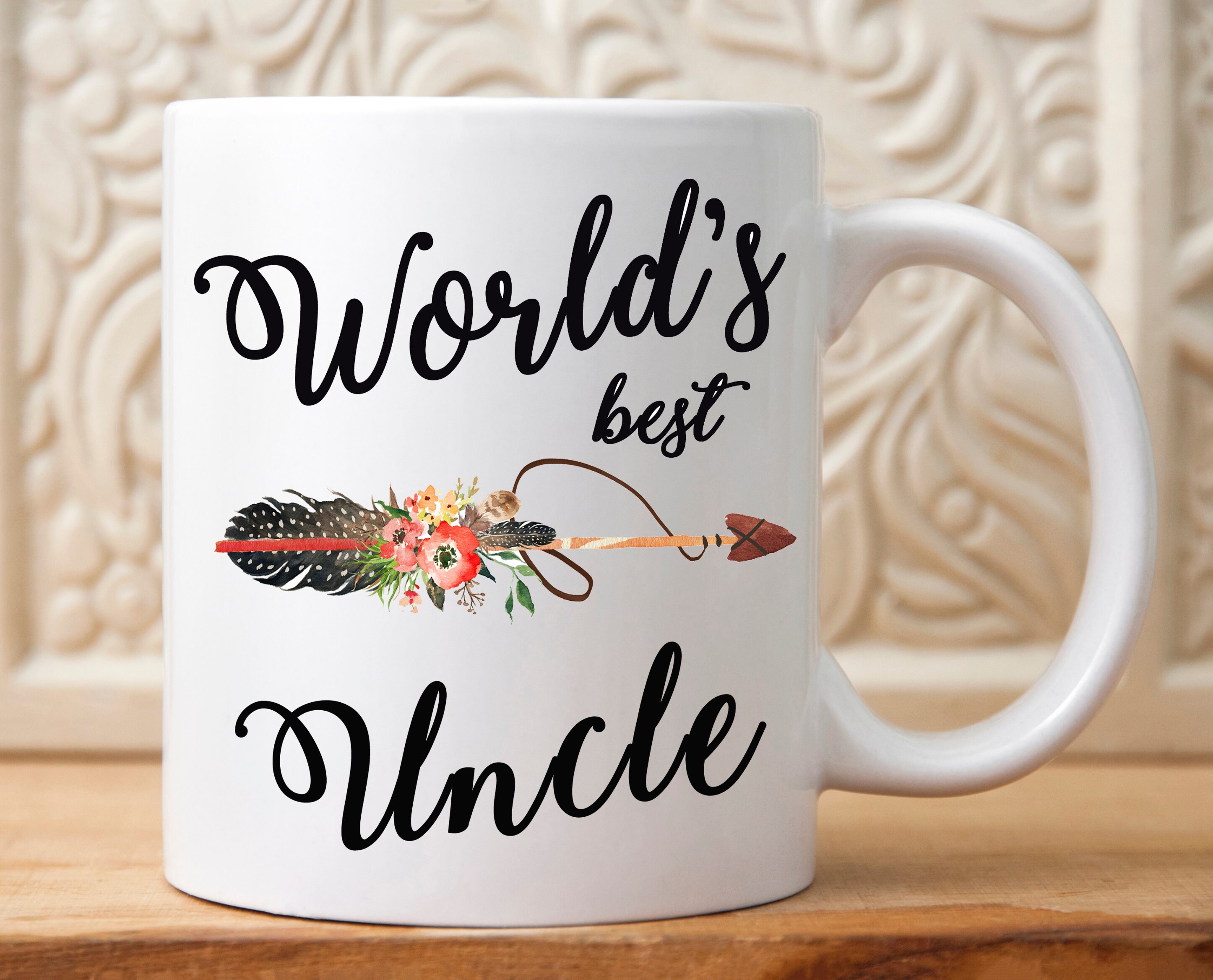 Worlds best Uncle mug Gift for uncle Uncle gift gift for Etsy