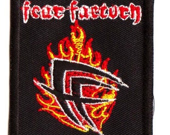 Fear Factory Iron-On Embroidered Patch