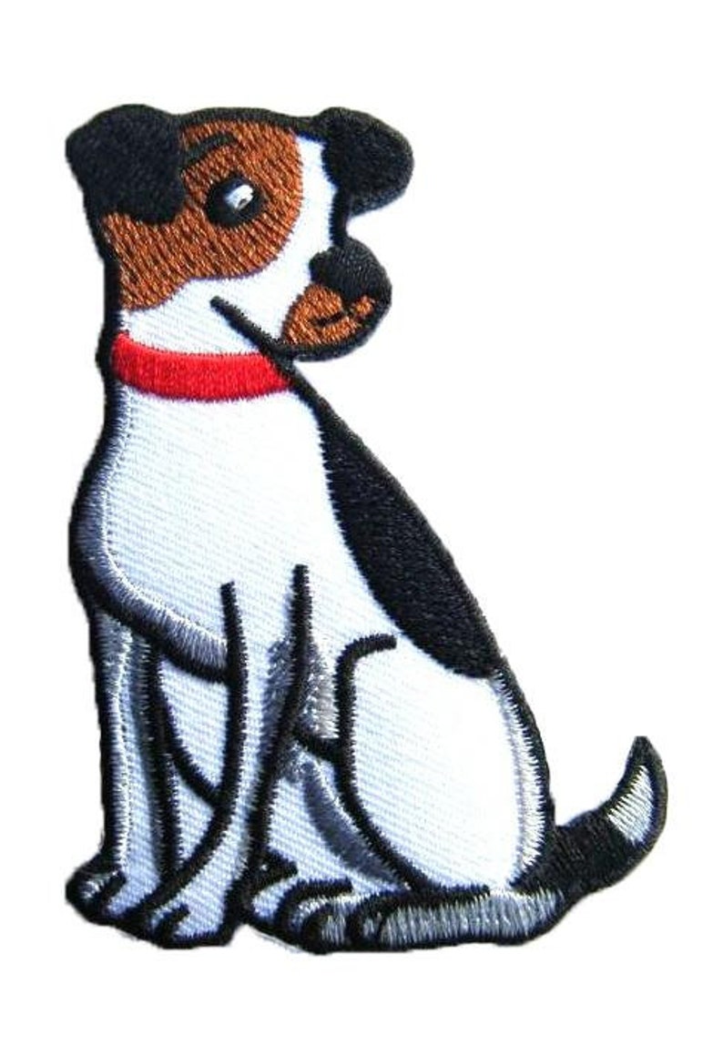 Jack Russell Embroidered Patch