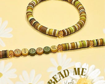 Colgante estilo hippie chic con pulsera