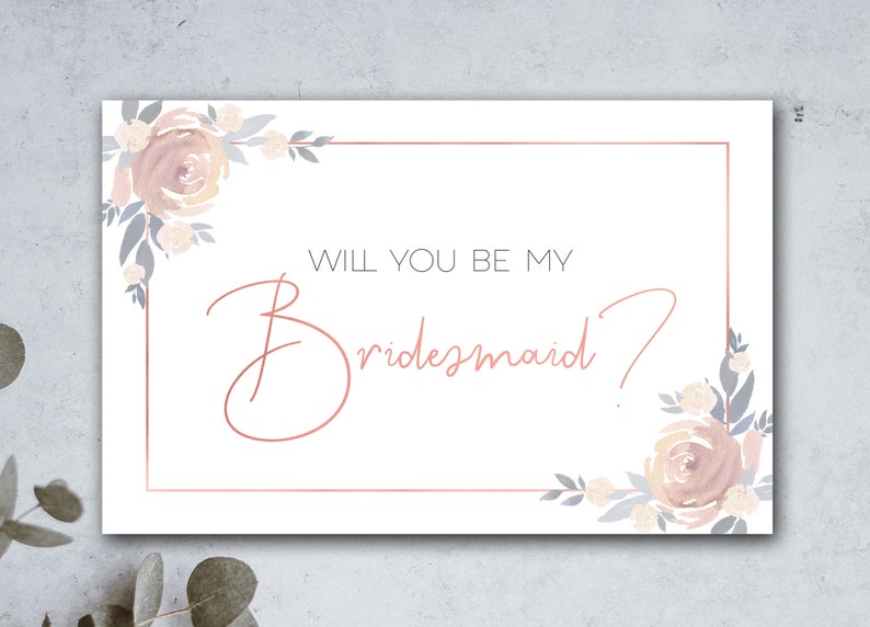 Printable Will Yourself Be My Bridesmaid Card Bridesmaid Proposal Card Be My Bridesmaid Card Floral Bridesmaid Card Blush Red Bridesmaid Card photo regarding Will You Be My Bridesmaid Printable referred to as Printable Will Your self Be My Bridesmaid Card Bridesmaid Proposal Card Be My Bridesmaid Card Floral Bridesmaid Card Blush Purple Bridesmaid Card