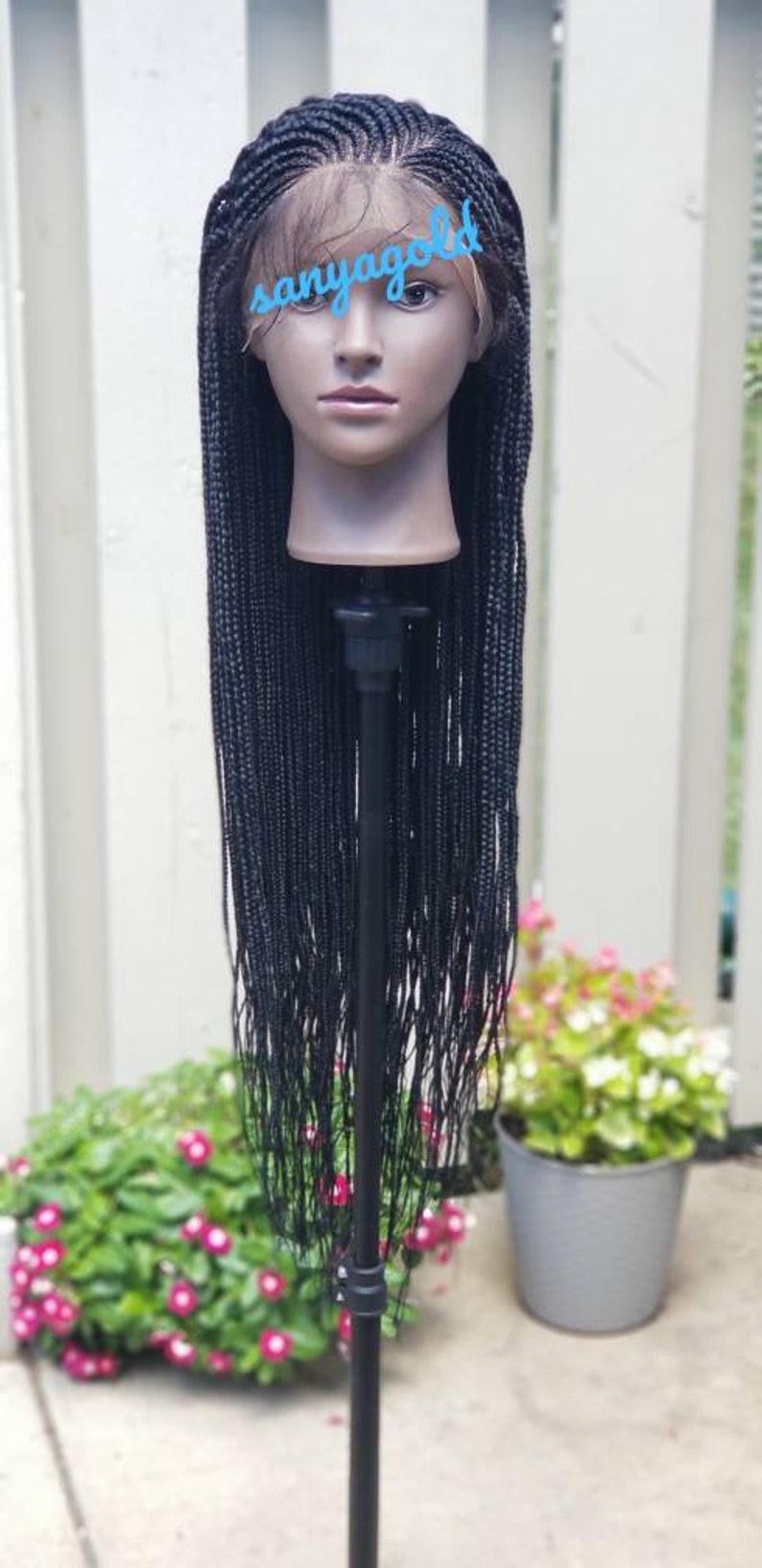 Ghana Weaving Braided Wig/ Ghana Weaving/ Frontal/ Natural Etsy