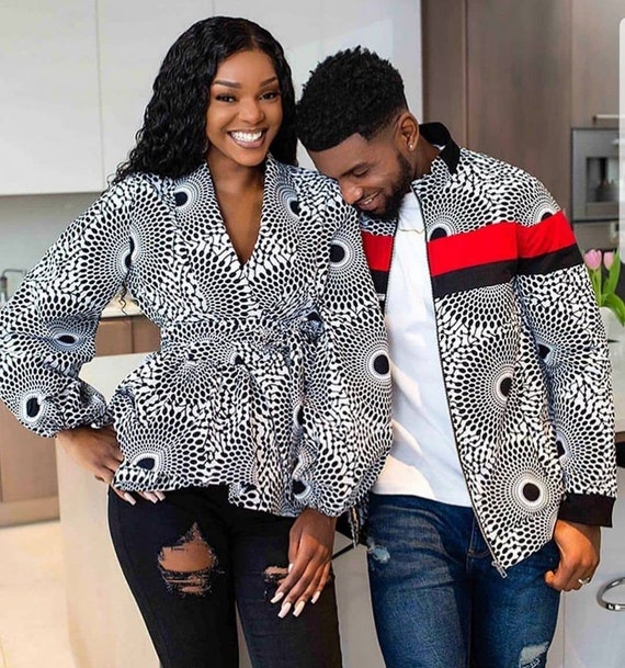 ankara couple outfits