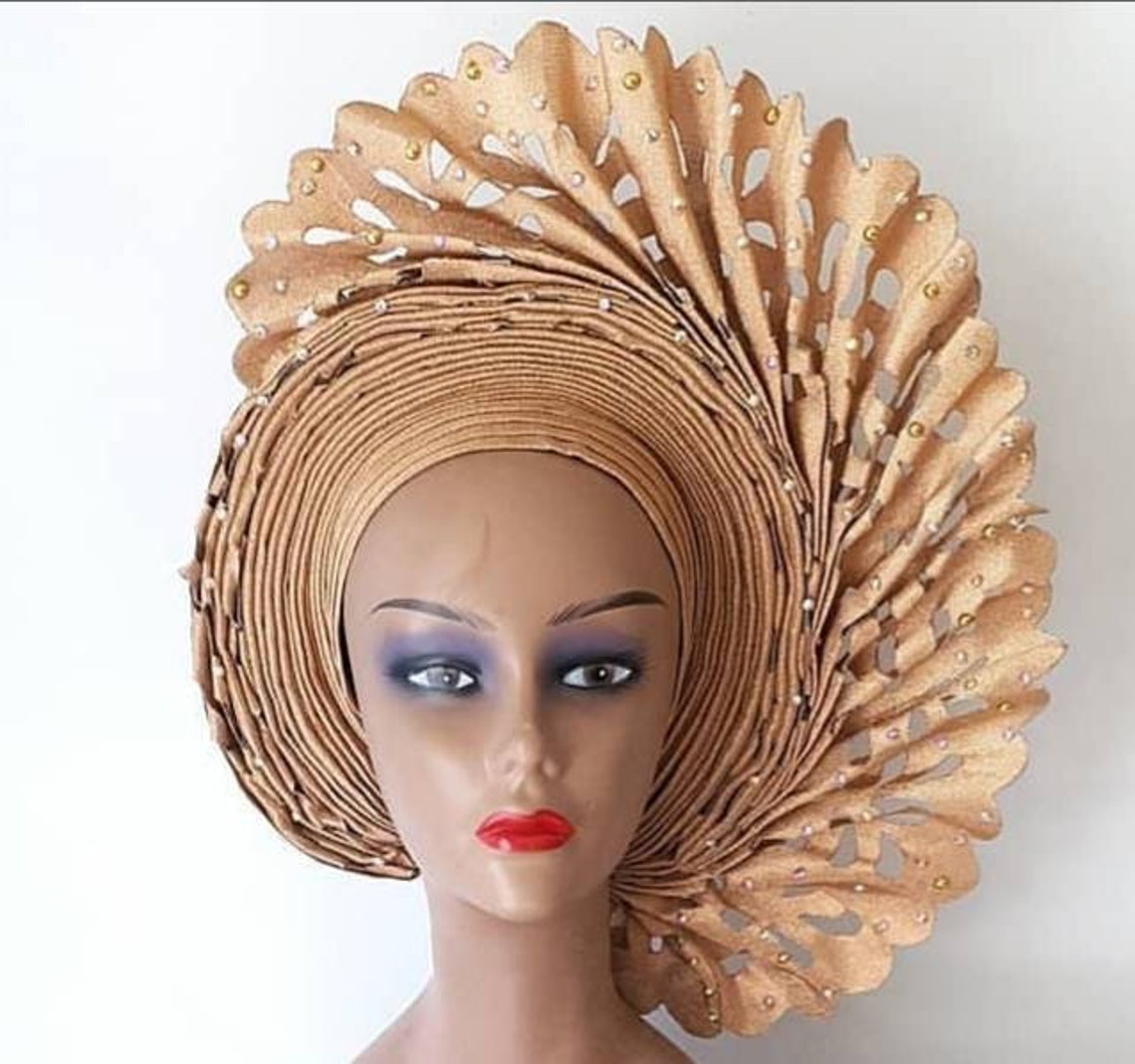 Auto Gele/ ReadytoWear Gele/ Ready Made Gele/Aso oke / Etsy