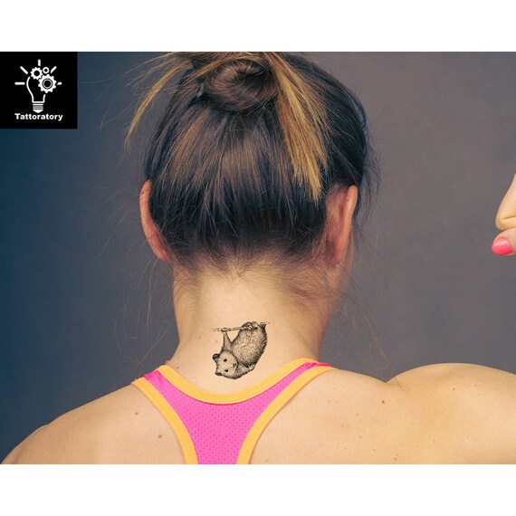 Hamster Temporary Tattoo Hamster Tattoo Hamster Fake Tattoo Kid Temporary Tattoo Kid Tattoo Kid Birthday Tattoo Cute Tattoo Hamster Sticker