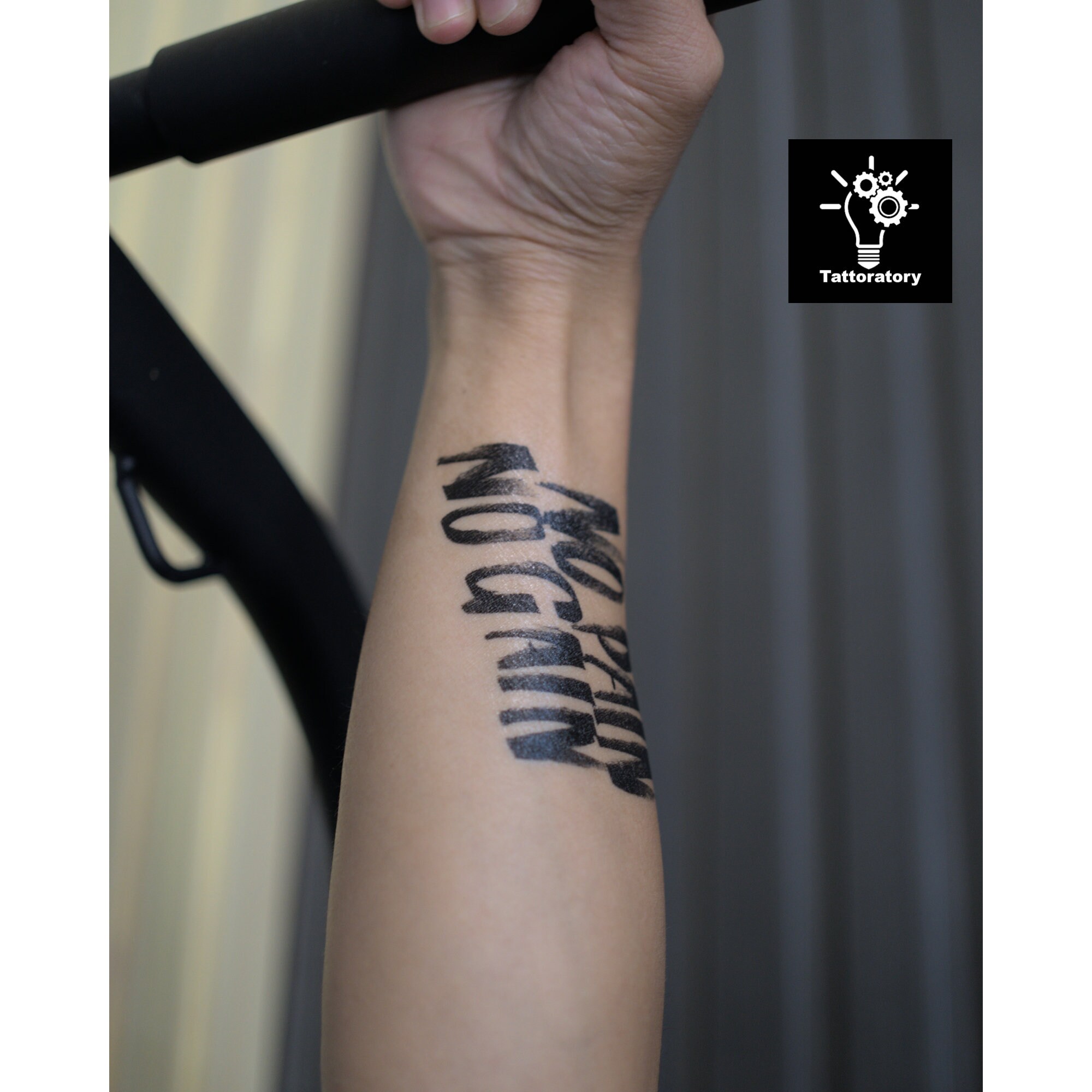 Tatouage No Pain No Gain Homme No Pain No Gain Tattoo Cadeau de gym motivationnel Tatouage - Etsy France