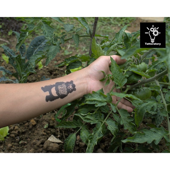 Love Bear Semi-Permanent Tattoo. Lasts 1-2 weeks. Painless and easy to  apply. Organic ink. Browse more or create your own. | Inkbox™ |  Semi-Permanent Tattoos