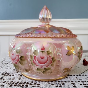 Fenton for QVC Charleton Collection 2002 Box with Lid